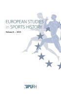 European studies in Sports History, vol. 8/2015, vol. 8/2015