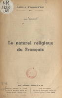 Le naturel religieux du français