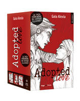 Coffret Adopted Love - 3 tomes i, Adopted love, La saga phénomène en coffret illustré !