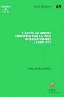 l acces au brevet europeen par la voie internationale / euro-pct