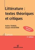 Littérature : textes théoriques et critiques, textes théoriques et critiques
