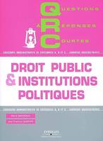 DROIT PUBLIC & INSTITUTIONS POLITIQUES