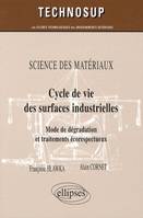 Cycle de vie des surfaces industrielles, mode de dégradation et traitements écorespectueux