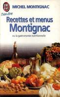 Recettes et menus montignac ou la gastronomie nutritionnelle, - DIETETIQUE