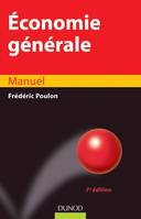 Economie générale - 7e édition - Manuel, Manuel