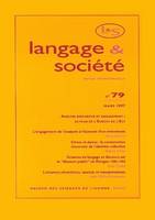 Langage et société, n° 79/mars 1997, Analyse discursive et engagement : autour de l'Europe de l'Est