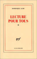 Lecture pour tous., II, Lecture pour tous (Tome 2)