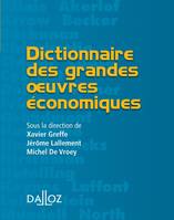 DICTIONNAIRE DES GRANDES OEUVRES ECONOMIQUES, Petits dictionnaires Dalloz