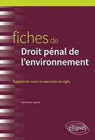 Fiches de droit pénal de l'environnement