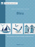 Bleu, Des centaines de motifs à broder au point de croix