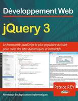 Développement web, Jquery 3