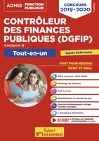 Concours Contrôleur des Finances publiques (DGFIP) - Catégorie B - Tout-en-un, Concours 2019-2020