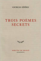 Trois poèmes secrets