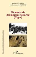 Éléments de grammaire touareg (Niger)