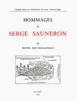 HOMMAGES SONNERON II EGYPT POST PHAR