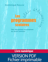 Les programmes scolaires