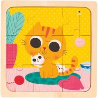 Puzzle 9 pcs - Chat Peanut