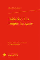 Initiation à la langue française