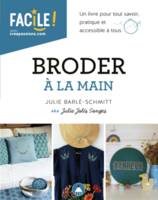 Broder à la main