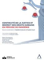 Continuité de la justice et respect des droits humains en période de pandémie, Actes de la journée européenne de l'avocat du 23 octobre 2020