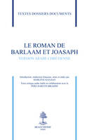 Le roman de Barlaam et Joasaph - Version arabe chrétienne