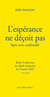 L'espérance ne déçoit pas - Spes non confundit, Bulle d’indiction du Jubilé ordinaire de l’Année 2025