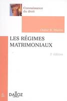 Les régimes matrimoniaux - 2e éd.