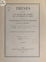 Sur quelques extensions de la notion de distribution, Thèses présentées à la Faculté des sciences de l'Université de Paris pour obtenir le grade de Docteur ès sciences mathématiques, soutenues le 23 juin 1959 devant la commission d'examen