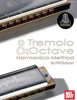 Tremolo And Octave Harmonica Method Book, With Online Audio