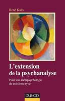 L'extension de la psychanalyse, Pour une métapsychologie de troisième type