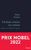 L'écriture comme un couteau / entretien avec Frédéric-Yves Jeannet, Entretien avec Pierre-Yves Jeannet