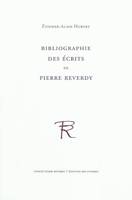 Bibliographie des écrits de Pierre Reverdy