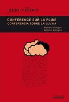 Conférence sur la pluie, Édition bilingue