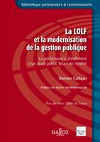 La LOLF et la modernisation de la gestion publique, La performance, fondement d'un droit public financier rénové