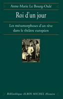 Roi d'un jour, Les métamorphoses d'un rêve dans le théâtre européen