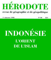 Hérodote numéro 88 - Indonésie : l'orient de l'islam