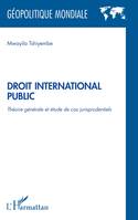 Droit international public, Théorie générale et étude de cas jurisprudentiels
