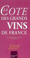 La cote des grands vins de France