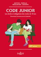 Code junior - 10e éd., Les droits et obligations des moins de 18 ans