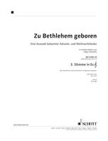 Zu Bethlehem geboren, Eine Auswahl bekannter Advents- und Weihnachtslieder in Sätzen von Hilger Schallehn. various options for instrumentation.