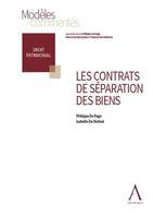 Les contrats de séparation des biens