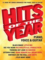 Hits Of The Year 2015 PVG, 21 Huge hit songs arranged for Piano, Voice & Guitar