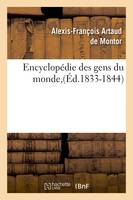 Encyclopédie des gens du monde,(Éd.1833-1844)