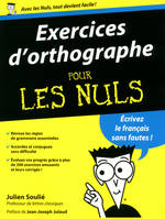 Exercices d'orthographe pour les nuls