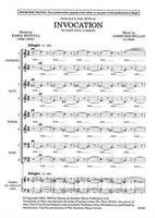 Invocation, mixed choir (SATB) a cappella. Partition de chœur.