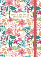 Mots de passe - Carnet de notes (flowers)