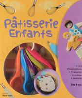 Pâtisserie enfants, 1 livre d'explication + 9 recettes a realiser + materiel