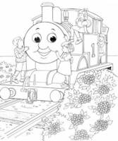 THOMAS AND FRIENDS BUSY COLOURING BOOK