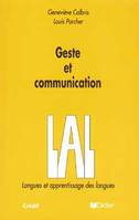 Geste et Communication, Analyse sémiotique et perspectives didactiques