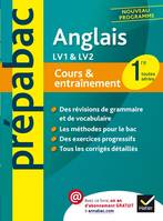 Anglais 1re - Prépabac Cours & entraînement, Cours, méthodes et exercices - Première